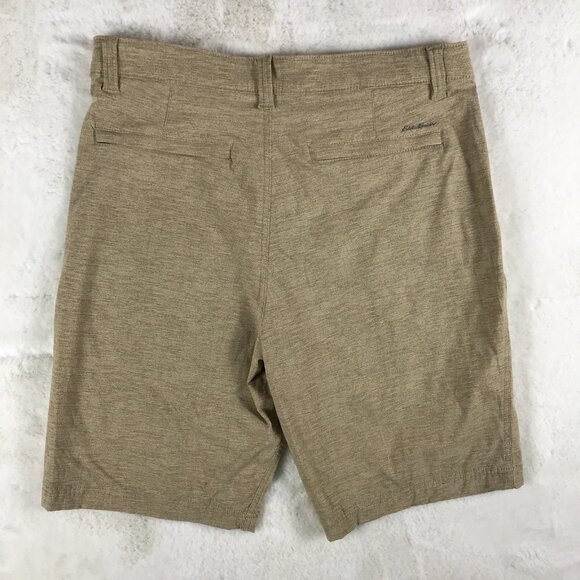Men's Size 33 EDDIE BAUER 10 Inch TRAVEX Shorts Fishing Hiking Outdoor - Picture 4 of 7